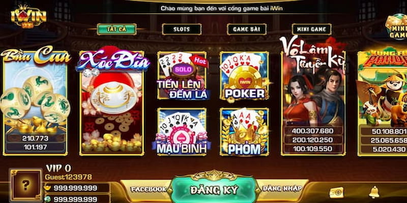cách chơi iwin trên máy tính Trải nghiệm các trò chơi phổ biến trên IWIN